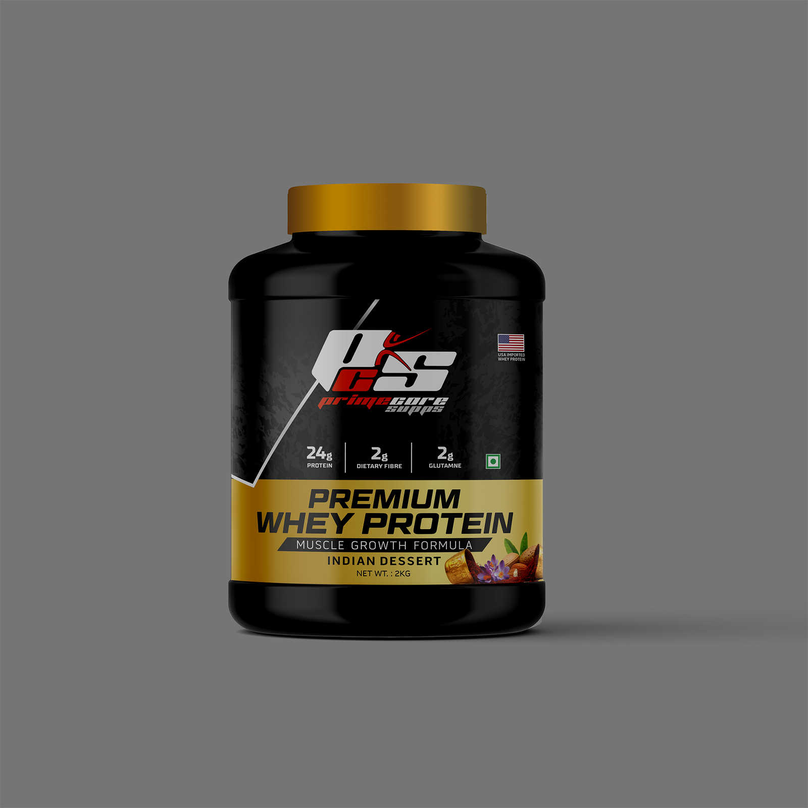prime core_whey_indian dessert Prime Core Premium Whey Protein 2kg | Indian Dessert